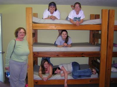BSU Planning- Girl's Cabin  May 2004